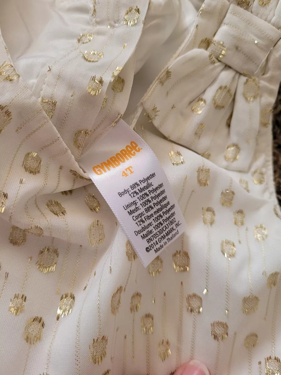 Gymboree gold clearance dress