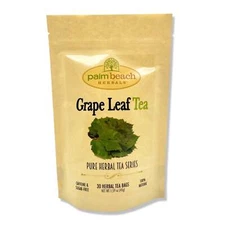 Grape Leaf Tea by Palm Beach Herbals | 30ct, Caffeine-Free