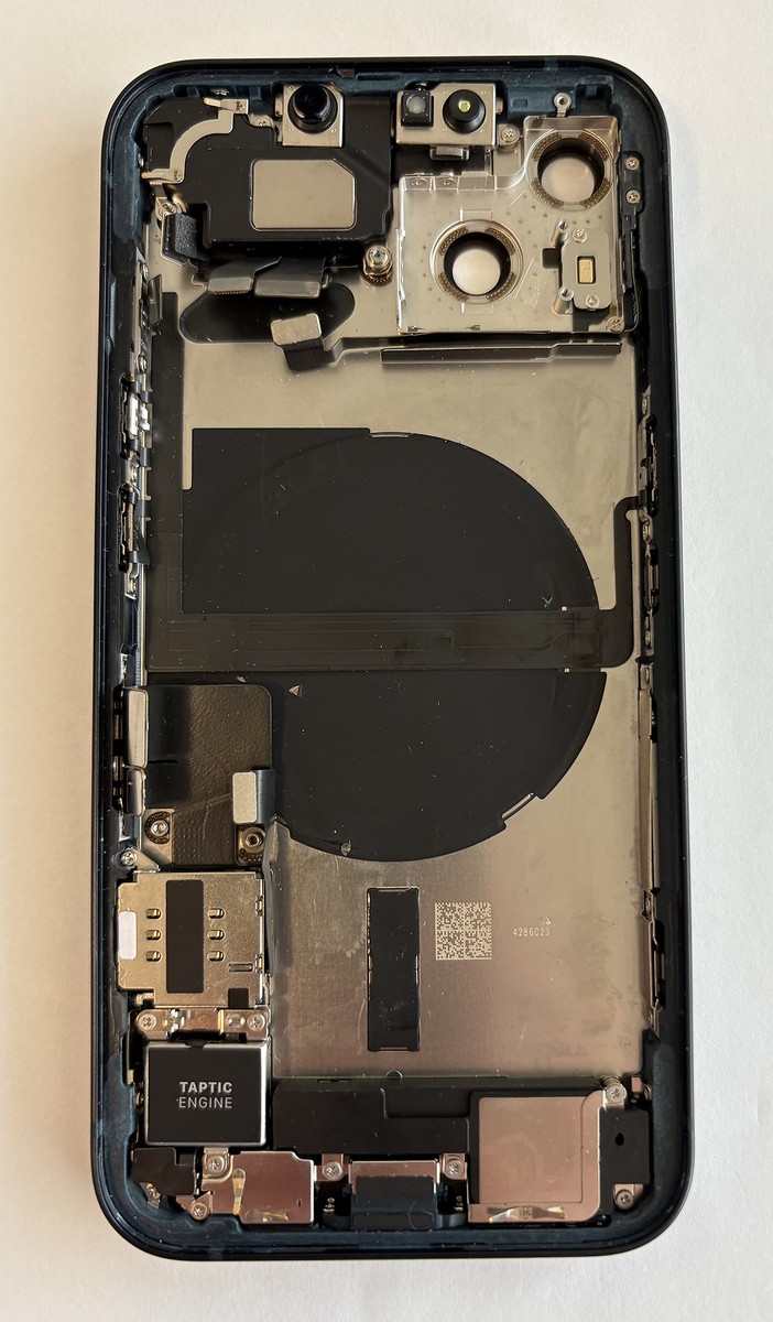 Apple iPhone 13 Housing Chassis Frame Back Cover Rear Glass OEM