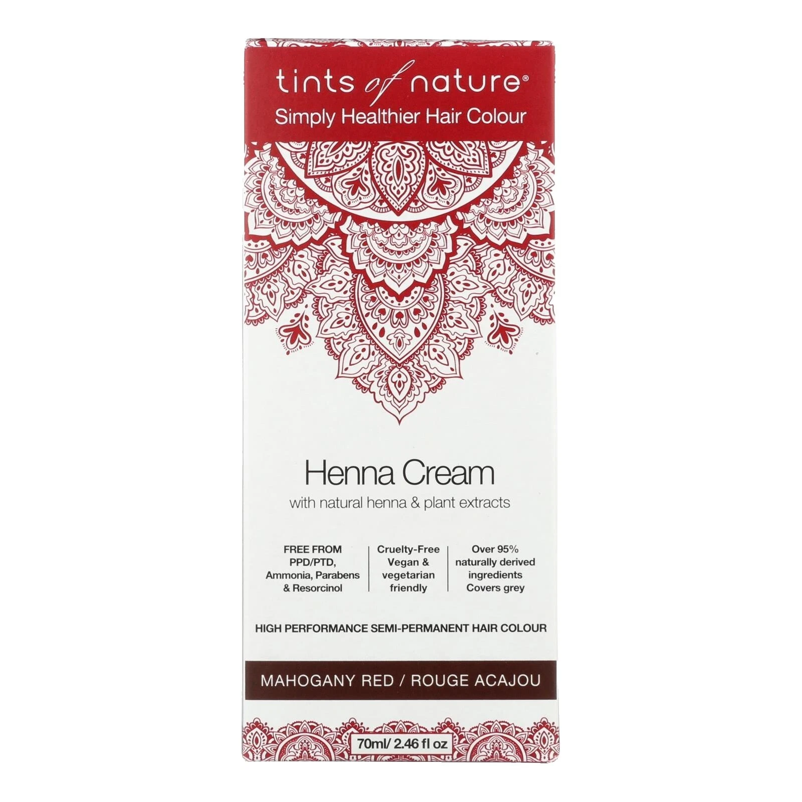 Henna Hair Color Cream