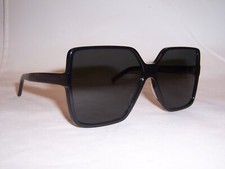 NEW SAINT LAURENT SUNGLASSES SL 232 BETTY 001 BLACK/GRAY 63MM AUTHENTIC 232