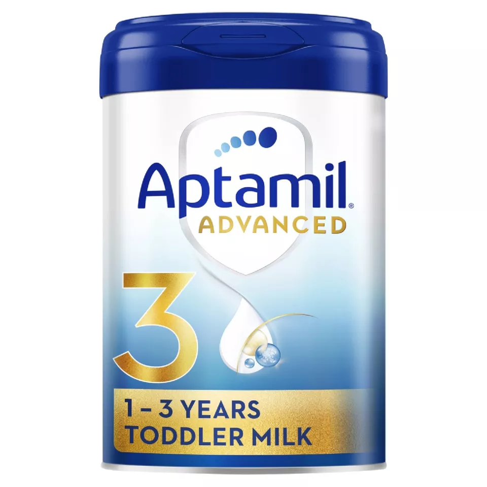 4 x 800g Aptamil Advanced 3 Toddler Milk Powder Suitable For Ages 1-3 Formula - Image 3 of 4