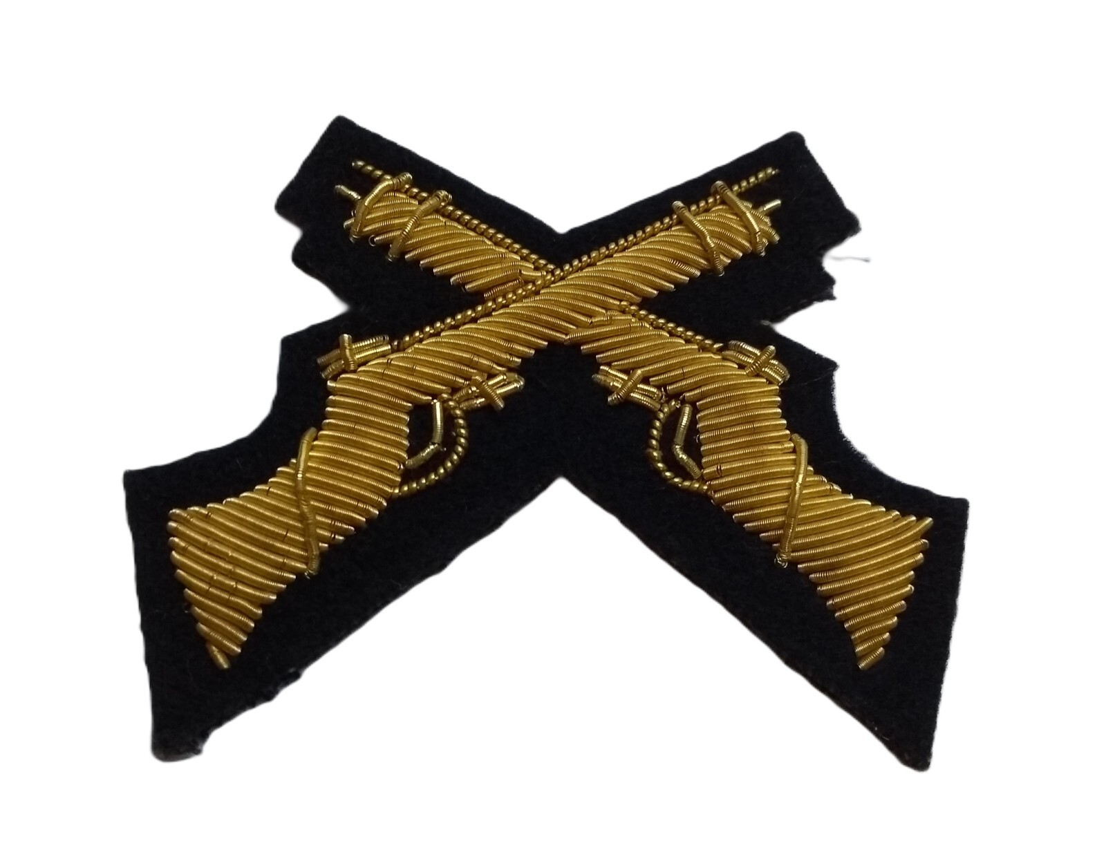 British Navy Hand Embroidered Mess Kit Badge Skill at Arms Patch