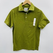 Goodfellow  Co Mens Small Regular Fit Short Sleeve Slub Jersey Polo Shirt 131