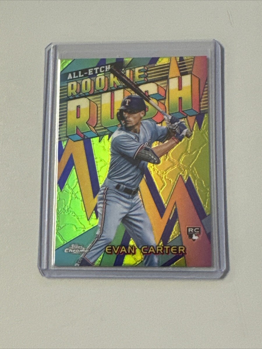 2024 Topps Chrome Evan Carter All-Etch Rookie Rush | eBay
