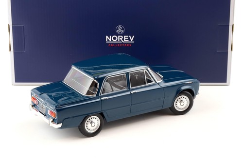 1:18 Norev Alfa Romeo Giulia TI 1964 gasolina azul 187971 - Imagen 3 de 4