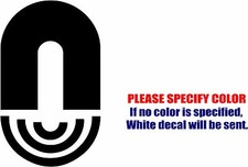 MAGNETIC 5 Graphic Die Cut decal sticker Car Truck Boat Window Bumper Wall 7"