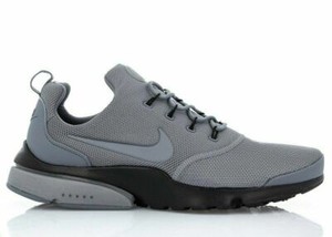nike presto fly grey black