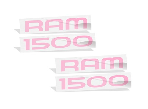 2002-2007 Dodge Ram 1500 Door Badge Overlay Decals - Picture 61 of 71