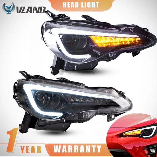 LED-Scheinwerfer für Toyota GT86 2012-2019 Scion FR-S 2013-16 Subaru BRZ 2013-19 - Bild 1 von 9