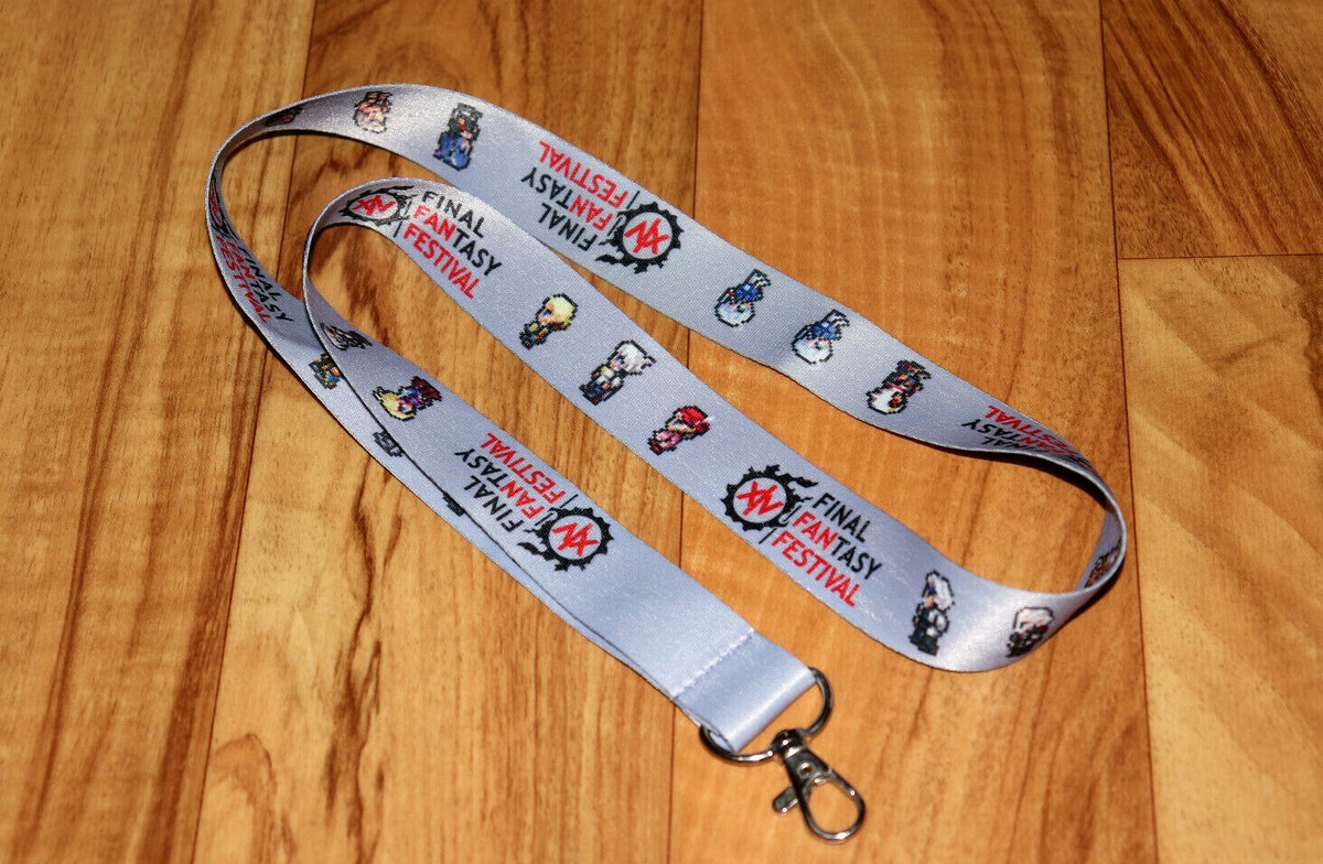 Final Fantasy XIV Fan Festival Frankfurt 2017 Lanyard / Key Holder