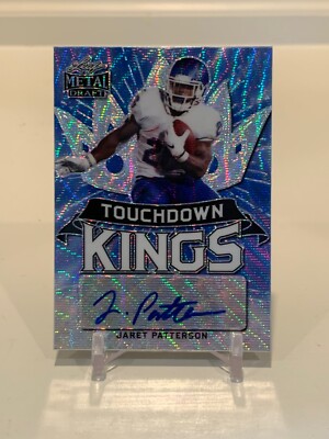 Jaret Patterson Leaf Metal Draft Touchdown Kings TK-JP1 /30 2021