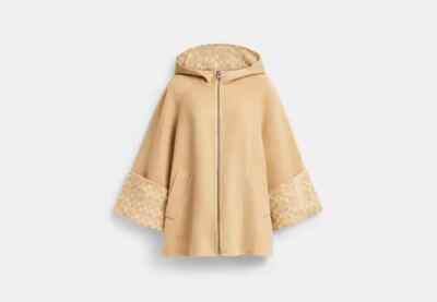 COACH Wool Cape $850 NWT