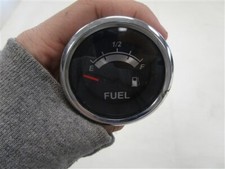 FARIA 67021F FUEL GAUGE BLACK FACE & CHROME BEZEL MARINE BOAT