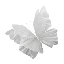 Silk Yarn Artificial Butterfly Fake Butterfly for Wedding Wall Room Decor