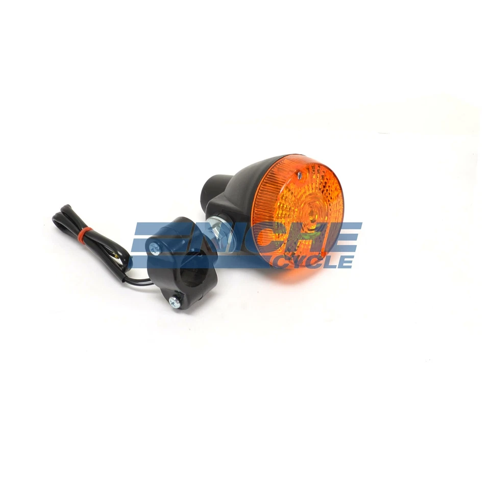 Señal de giro delantera izquierda/derecha Kawasaki KE/KL 23037-1039 12 voltios negro ámbar Foto 4 de 4