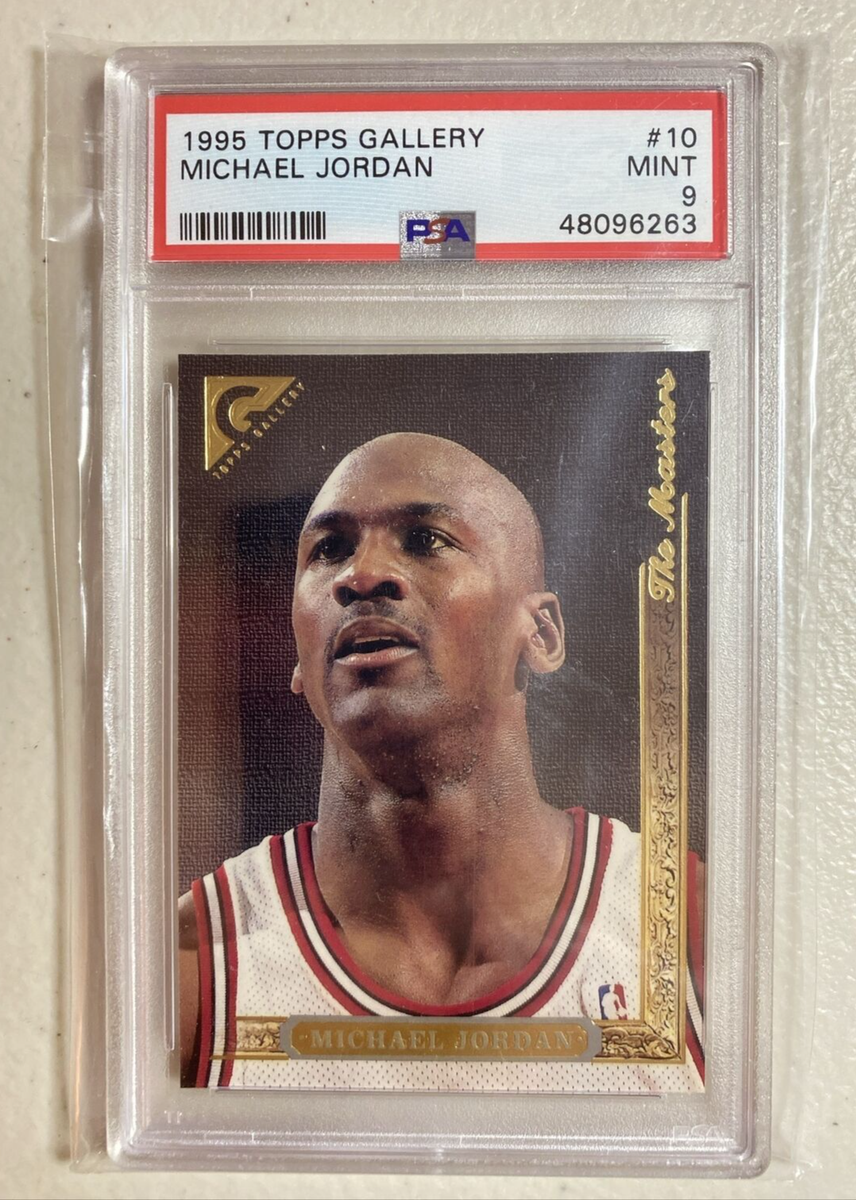 1995 Topps Gallery Michael Jordan #10 PSA 9 Mint | eBay