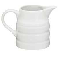 Churn Jug White Porcelain Milk, Gravy, Cream, Custard Jug, Next Day Delivery UK