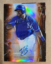 Jorge Bonifacio 2014 Bowman Sterling Prospect AU Orange Refractors 16/75