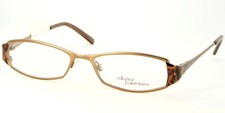 NEW Daisy Fuentes ROSIE 057 GOLD /LEOPARD EYEGLASSES GLASSES FRAME 50-16-135 mm