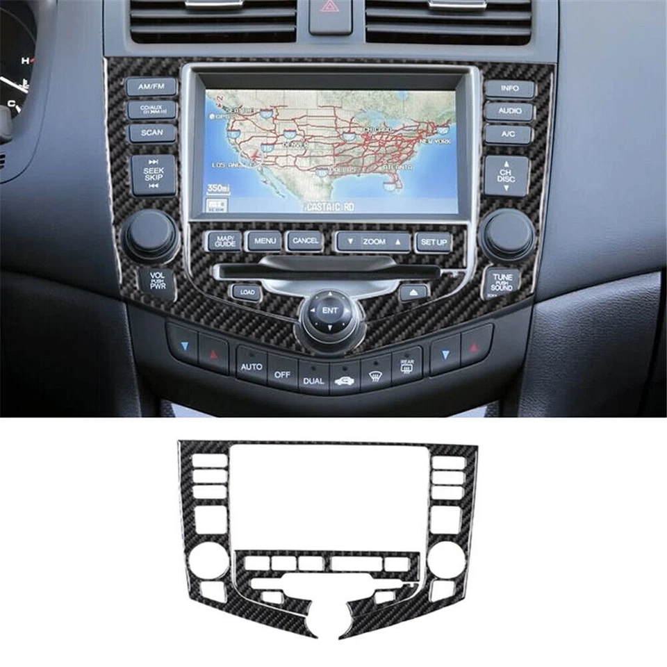 Juego de 17* cubiertas decorativas interiores de fibra de carbono para Honda Accord SEDAN 2003-2007 Foto 2 de 4