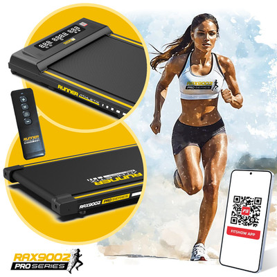 Elektrisches Laufband für Zuhause Walkingpad GROSSES DISPLAY 1-10km/h RAX9002