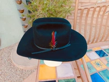 Stetson "Merced" 4X Beaver, Sz. 7 1/8  (22 5/8") Excellent Condition