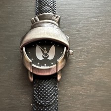 Vintage Armitron MARVIN THE MARTIAN 3D Helmet Looney Tunes Watch 1997