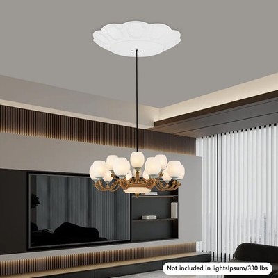 150 kg/330lbs Chandelier Decorative Cover Ceiling Chandelier Hoist Lifter Cover