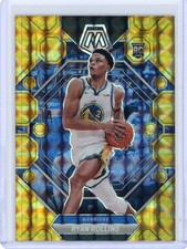 2022 Mosaic #245 Ryan Rollins Yellow Reactive Rookie RC Bucks