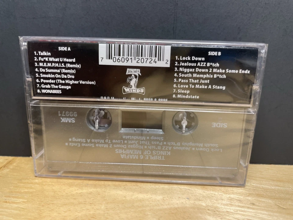 Triple 6 Mafia Kings Of Memphis Underground Vol. 3 Cassette Explicit NEW! - Image 2 of 4
