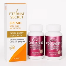 SIMI COLAGENO COLLAGEN HAIR,NAILS AND SKIN 60 CAPS **FREE SHIPPING**