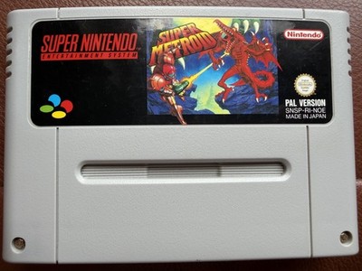 Super Metroid, SNES Super Nintendo, PAL-Version