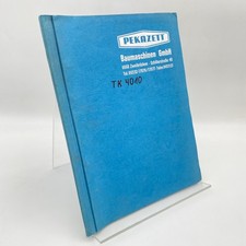 Pekazett Gru a Torre TK 4010 Istruzioni Per L'Uso Funzionamento Manutenzione