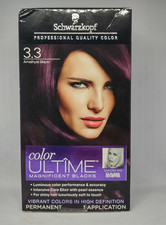 Schwarzkopf Ultime Hair Color Dye Permanent Cream 3.3, 3.44, 4.33, 5.22, 5.23