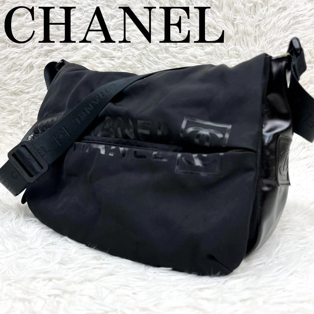 CHANEL Messenger Bags for Nylon Exterior Women for sale | eBay