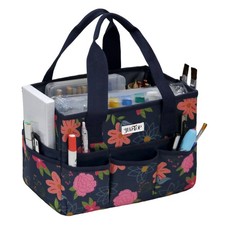 Craft Organizer Tote Bag Art Caddy MultiPocket Sewing Office Supplies