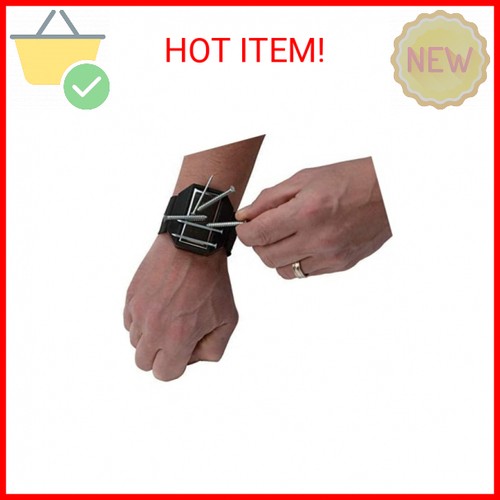 Performance Tool W1275 Magnetic Wrist Band, One Size - Keep Your Tools Secure an - Picture 2 of 2