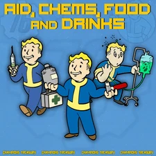 FALLOUT 76 PC AID/CHEMS/BERRY MENTATS/OVERDRIVE/STIMPACK/BOBBLEHEADS/FOOD/DRINKS