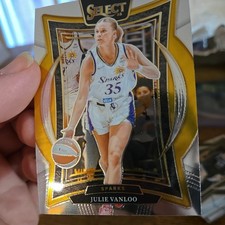 Panini Select WNBA Julie Vanloo Los Angeles Sparks Base Set Card #35