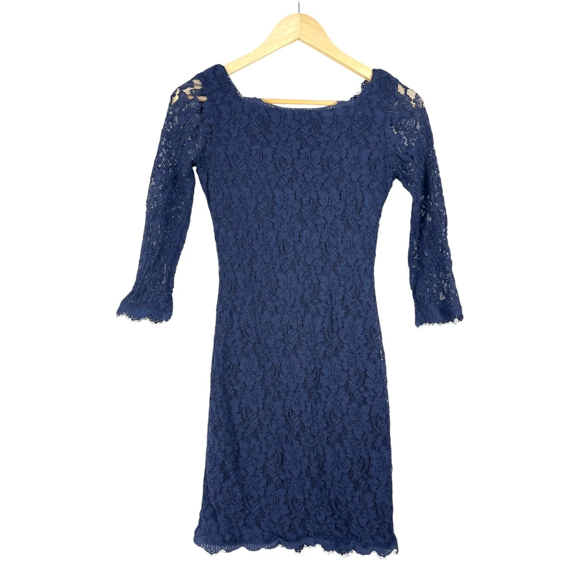 dvf blue lace dress Hire Diane von Furstenberg