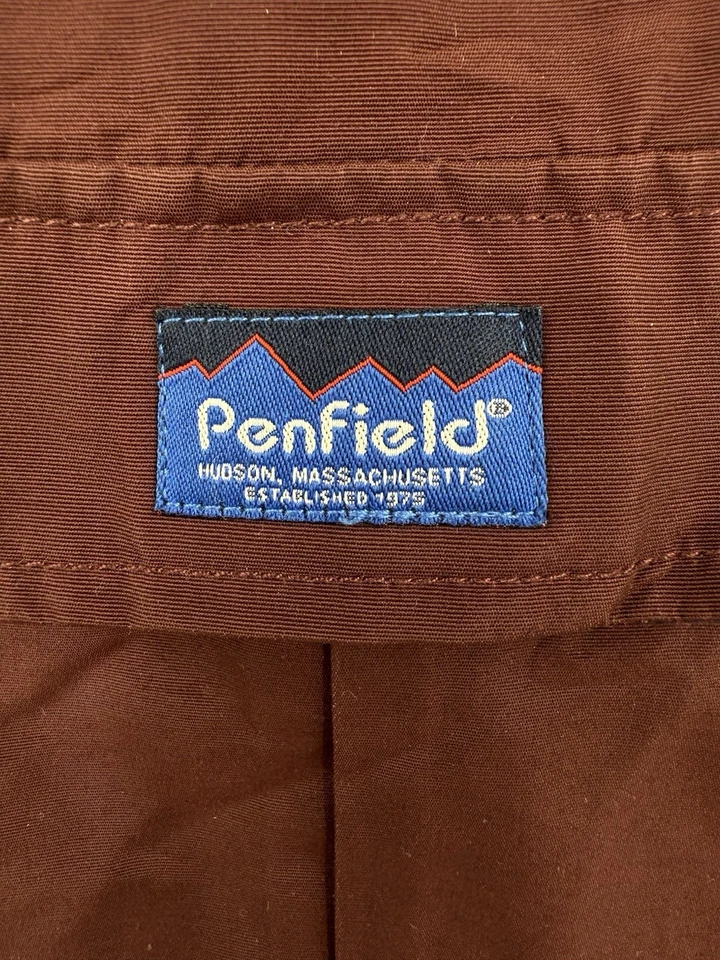 Penfield куртка мужская большой красный с капюшоном парка 60/40 водостойкий клетку с подкладкой - Изображение 3 из 4