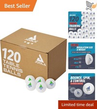 Table Tennis Balls Plastic 40 mm 3-Star Pack for Competition and Play