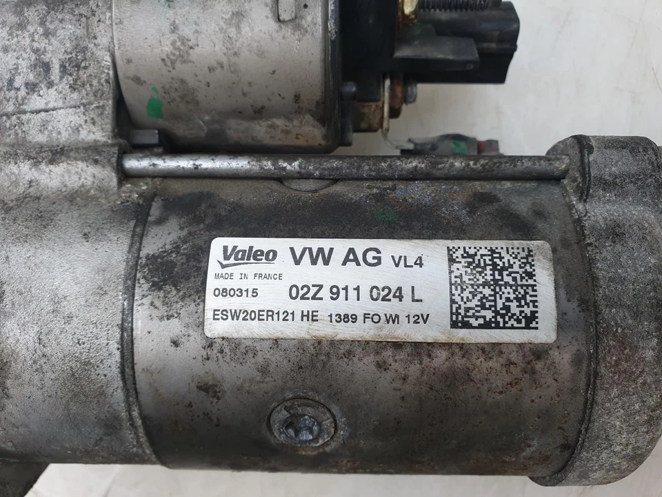 Motor De Arranque Seat Leon 1.6 Diesel 6 Velocidades Manual 2015 Mk3 CRKB Foto 2 de 4