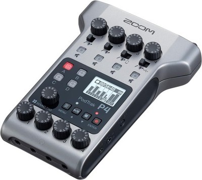 ZOOM Podtrak P4 Podcast Multitrack Recorder NEU