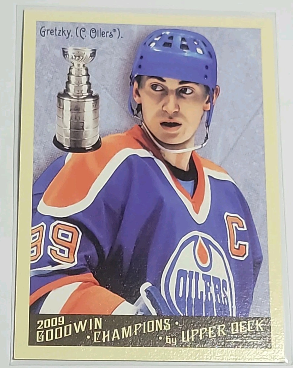 Wayne Gretzky 2009 Upper Deck Goodwin Champions Card #81 Edmonton Oilers