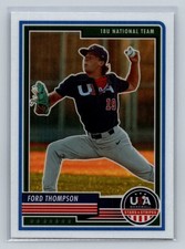 2023 Panini Stars & Stripes Baseball #17 Ford Thompson 18U National Team
