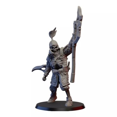 Lebende Tote Miniaturen Skeleton 2 - Ghamak - 28mm 32mm - TOW 9th Age