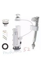 Genuine Siamp Optima 50 Dual Flush Valve Inlet Push Button bolts washers /kit