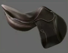 Antares Jumping Saddle 18” Seat Forward Flap M